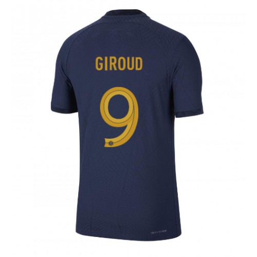 Frankrike Olivier Giroud #9 Hjemmedrakt VM 2022 Kortermet Frankrike Olivier Giroud #9 Hjemmedrakt VM 2022 Kortermet
